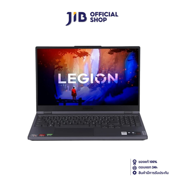 น02 LENOVO NOTEBOOK (โน้ตบุ๊ค) LEGION 5 15ARH7H-82RD0041TA (STORM GREY)
