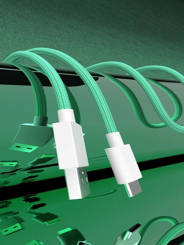 สายข้อมูล USB ถึง Type-C ชาร์จเร็ว 1 ชิ้น b-50