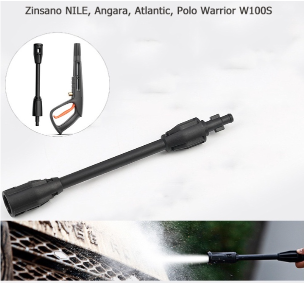 TH202-อะไหล่เครื่องฉีดน้ำ หัวฉีดปรับได้ ด้ามสั้น 30cm สำหรับ Zinsano NILE, Angara, Atlantic, Polo Warrior W100S