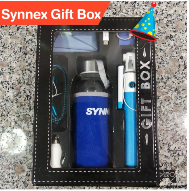 RE97-Synnex Gift Box สินค้ามือ1 ชุดของขวัญสุดคุ้ม สายชาร์จusb ไม้เซลฟี่โทรศัพท์มือถือ usbA-usbC สายชาร์จโทรศัพท์มือถือ