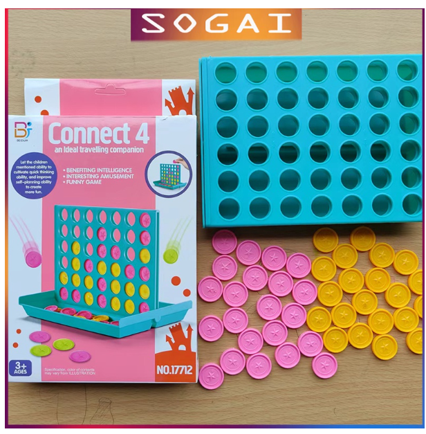 MM94-(สปอตสินค้า)หมากรุกสามมิติ สี่เชื่อมต่อ หมากรุกของเล่นคู่ เกมตารางบิงโก หมากรุกสี่คน ของเล่นเพื่อการศึกษาสำหรับเด็ก