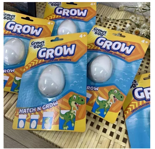 MM21-ไข่ไดโนเสาร์ GROW แช่น้ำ?โตขึ้นได้ถึง600% แช่นานยิ่งใหญ่ ฮิตตามกระแส