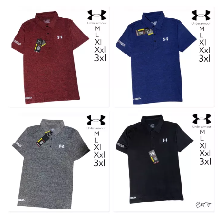 FJ04-เสื้อโปโลคอปกผ้ายึดUn เสื้อโปโลแขนสั้นชาย เสื้อคอปกแขนสั้นชาย หญิง สวมใส่สบาย